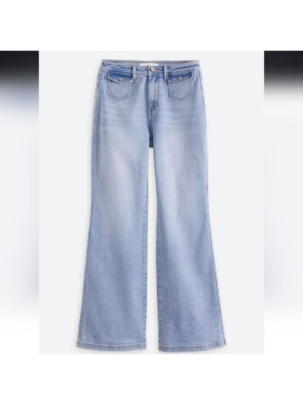 Kan Can Jeans Flare Pocket Size 4 Petite